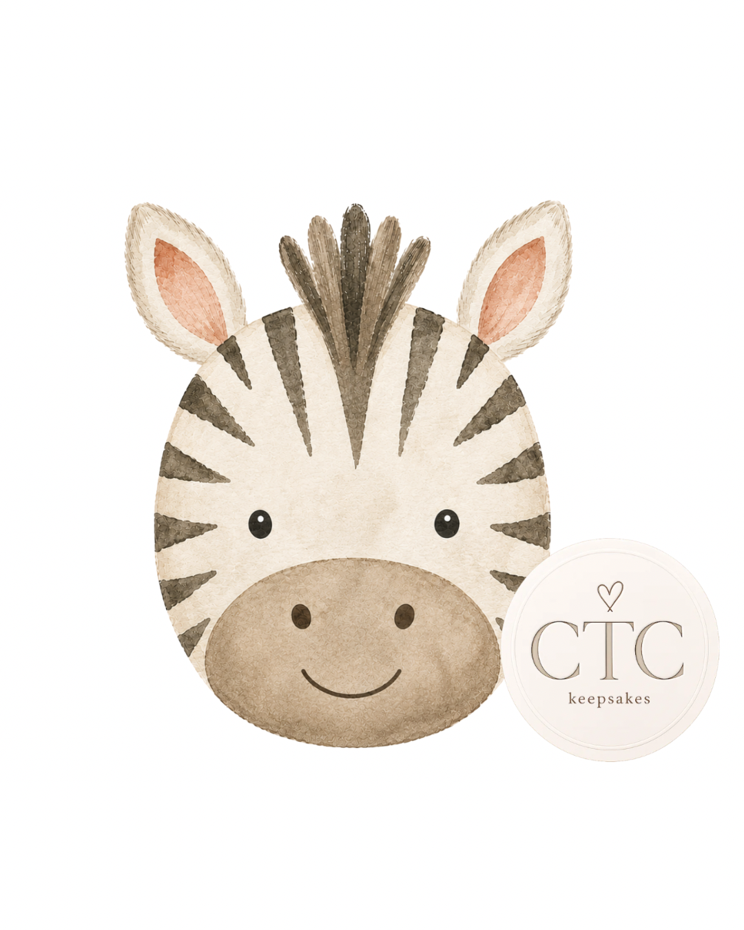 CardtoCozy snuggle stripe animal design pillow