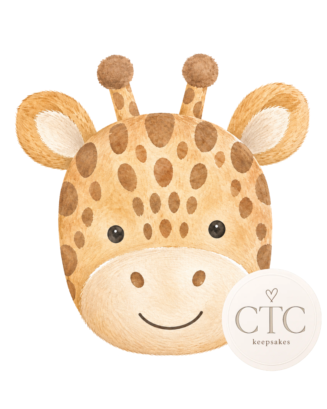 CardtoCozy snuggle stripe animal design pillow